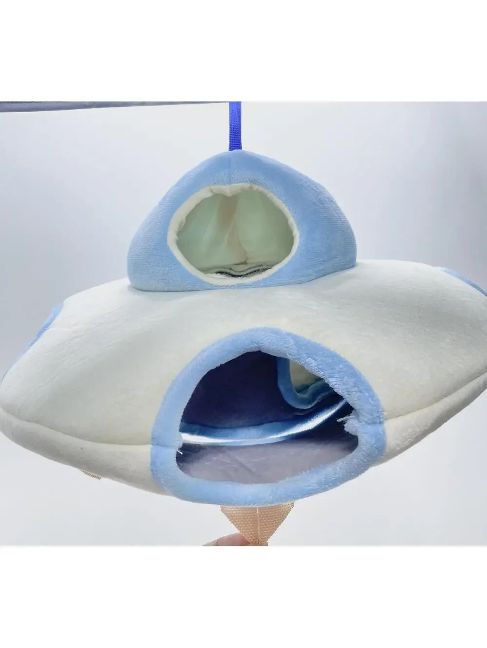 Small Pet Hamster & Mice Hanging UFO Bed – Cozy Nester House for Rodents, New